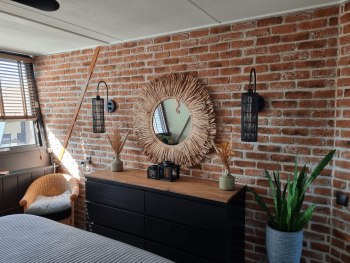 Barock Rustik – İç ve Dış Mekan için (Poliüretan) Tuğla Görünümlü 3B Duvar Paneli (110 cm x 62 cm) - Görsel 5