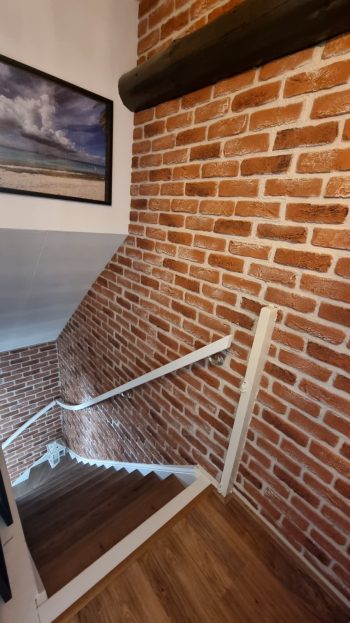 Barock Rustik – İç ve Dış Mekan için (Poliüretan) Tuğla Görünümlü 3B Duvar Paneli (110 cm x 62 cm) - Görsel 7