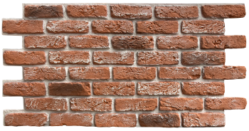 Barock Rustik – İç ve Dış Mekan için (Poliüretan) Tuğla Görünümlü 3B Duvar Paneli (110 cm x 62 cm)