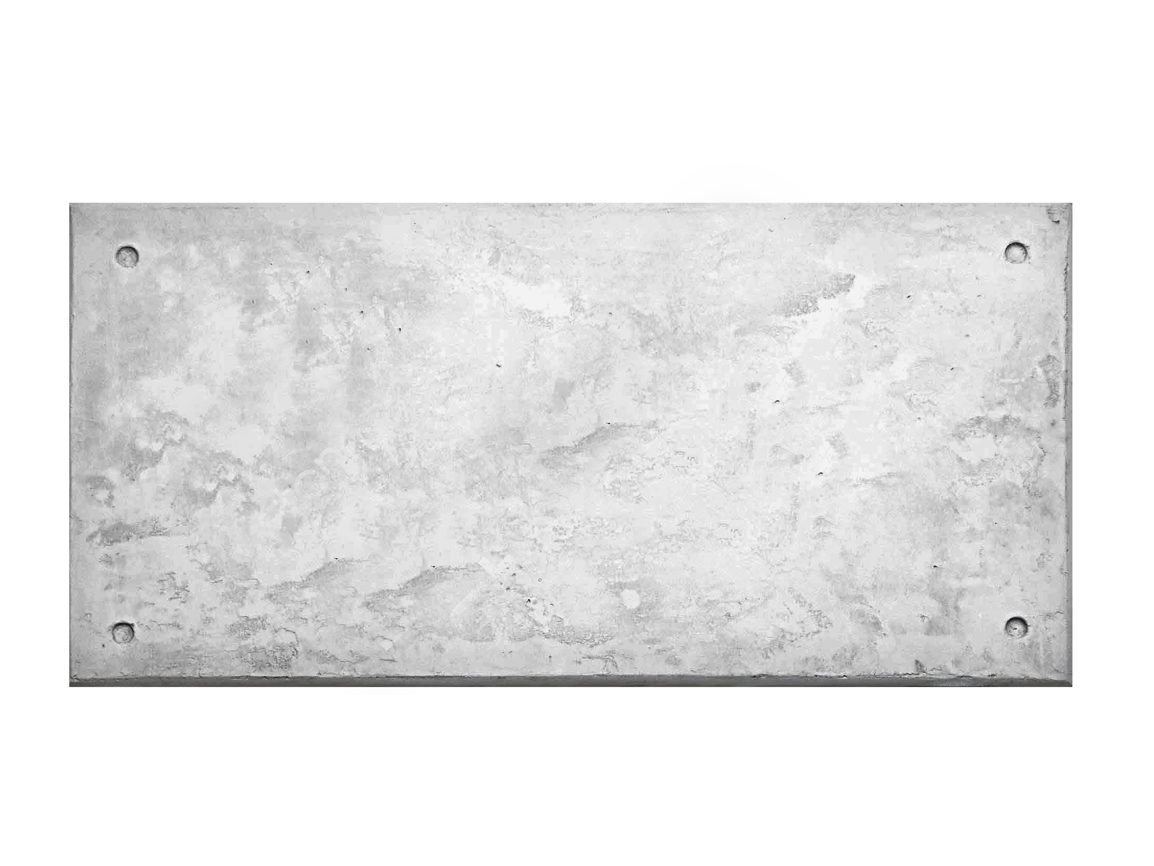 Hormigon-Blancura Hormigon Blancura – İç ve Dış Mekan için (Poliüretan) 3B Beton Görünümlü Duvar Paneli (120 cm x 60 cm) - Görsel 1