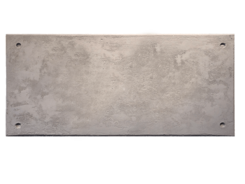 Hormigon Gris – İç ve Dış Mekan için (Poliüretan) 3B Beton Görünümlü Duvar Paneli (120 cm x 60 cm)