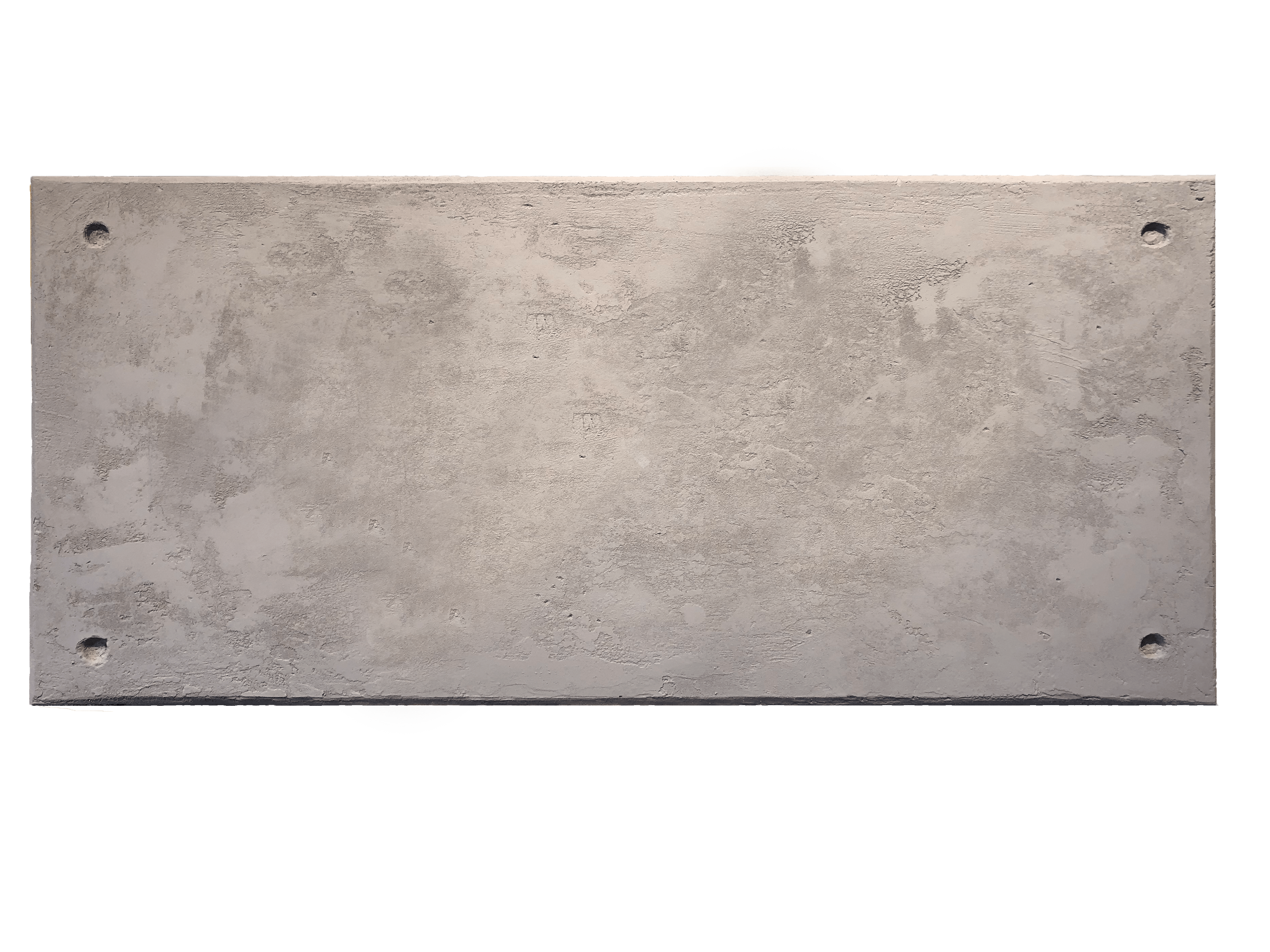 Hormigon-Gris Hormigon Gris – İç ve Dış Mekan için (Poliüretan) 3B Beton Görünümlü Duvar Paneli (120 cm x 60 cm) - Görsel 1