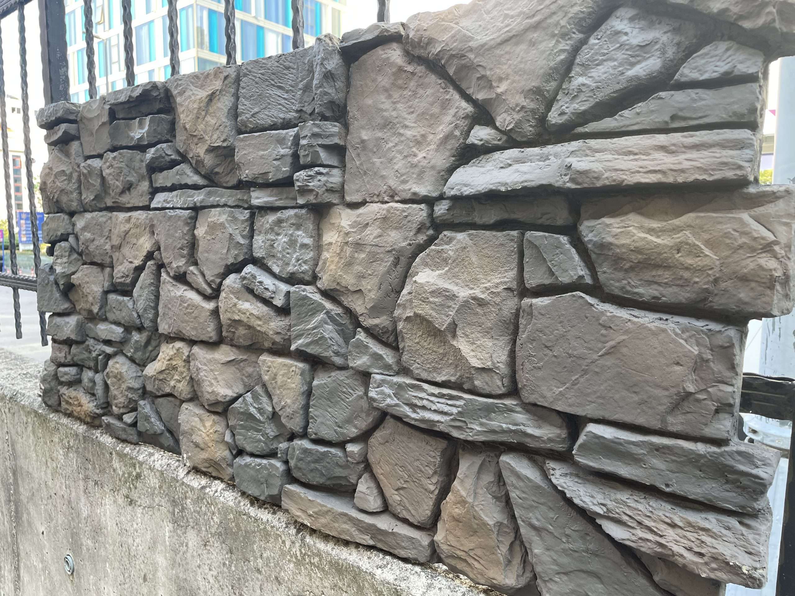 pizarra Pizarra Giallo – İç ve Dış Mekan için (Poliüretan) 3B Taş Görünümlü Duvar Paneli (123 cm x 58 cm) - Görsel 3