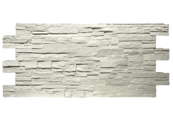 Rotto Blancura – İç ve Dış Mekan için (Poliüretan) 3B Taş Görünümlü Duvar Paneli (120 cm x 60 cm)