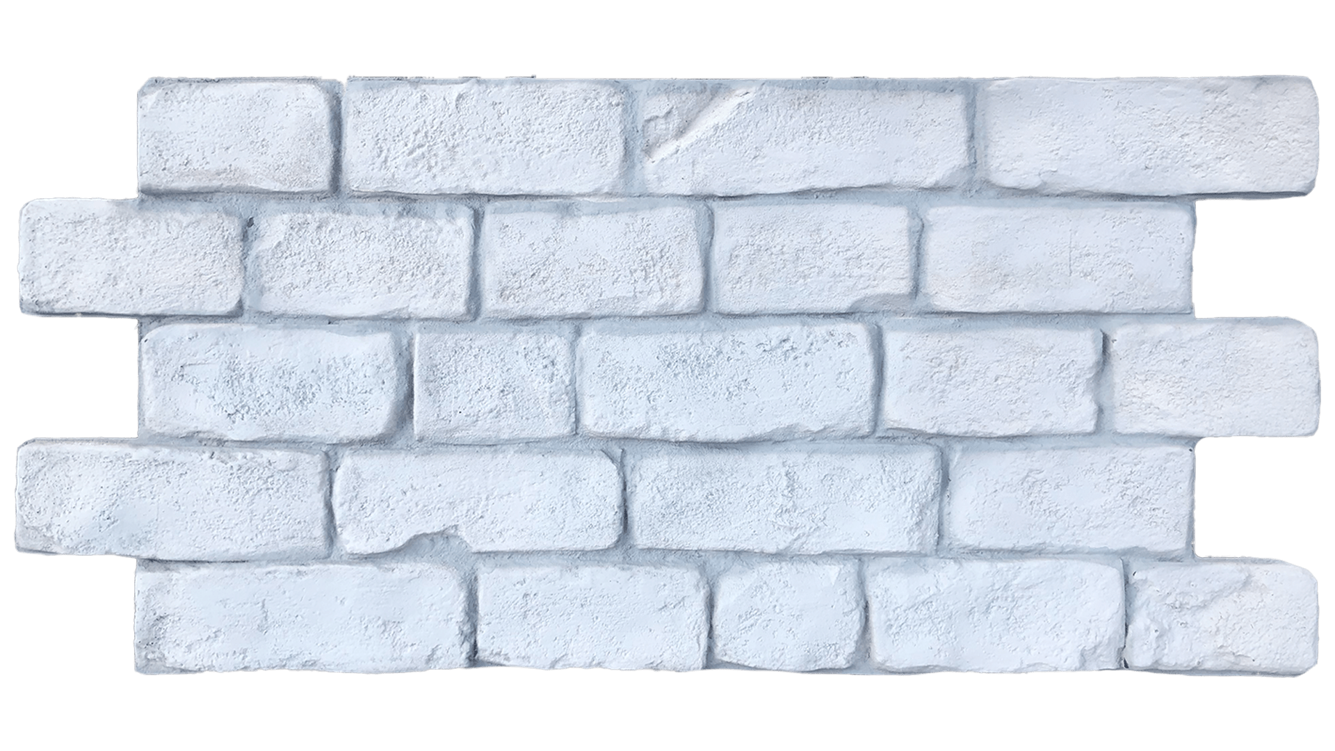 briquet-blancura Briquet Blancura – İç ve Dış Mekan için (Poliüretan) 3B Taş Görünümlü Duvar Paneli (117 cm x 59 cm) - Görsel 1