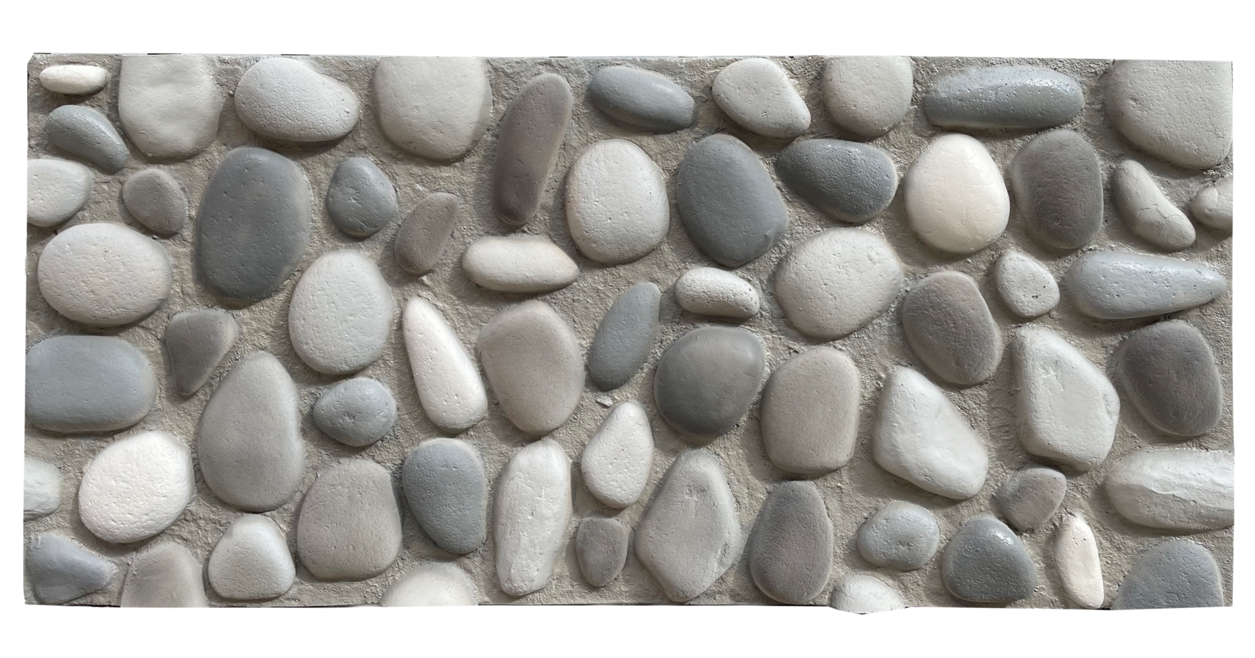 deretas-gris Aneto Grey – İç ve Dış Mekan için (Poliüretan) 3B Taş Görünümlü Duvar Paneli (130 cm x 60 cm) – Bild 1