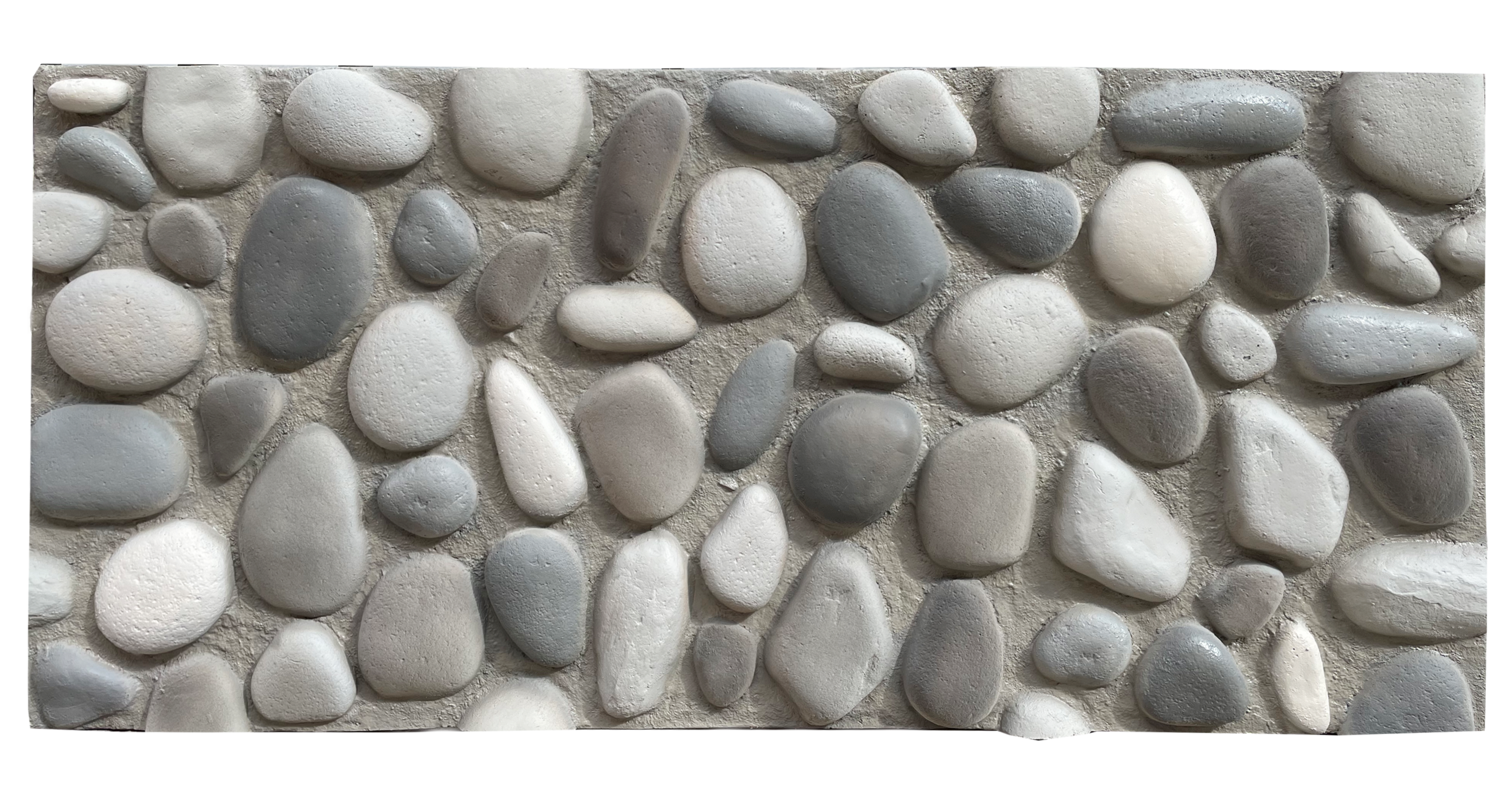 deretas-gris Aneto Grey – İç ve Dış Mekan için (Poliüretan) 3B Taş Görünümlü Duvar Paneli (130 cm x 60 cm) - Görsel 1