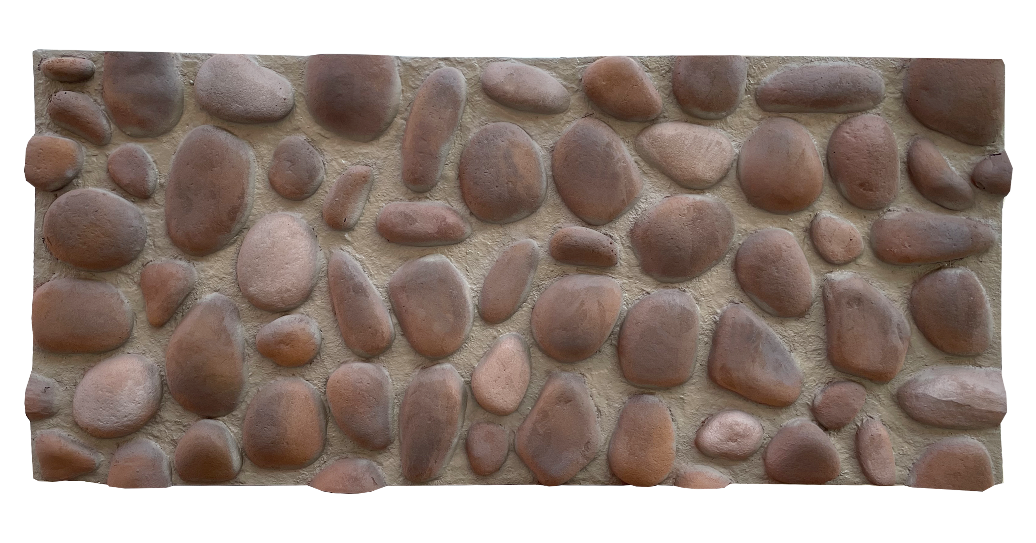 deretas-marron Aneto Marron – İç ve Dış Mekan için (Poliüretan) 3B Taş Görünümlü Duvar Paneli (130 cm x 60 cm) - Görsel 1