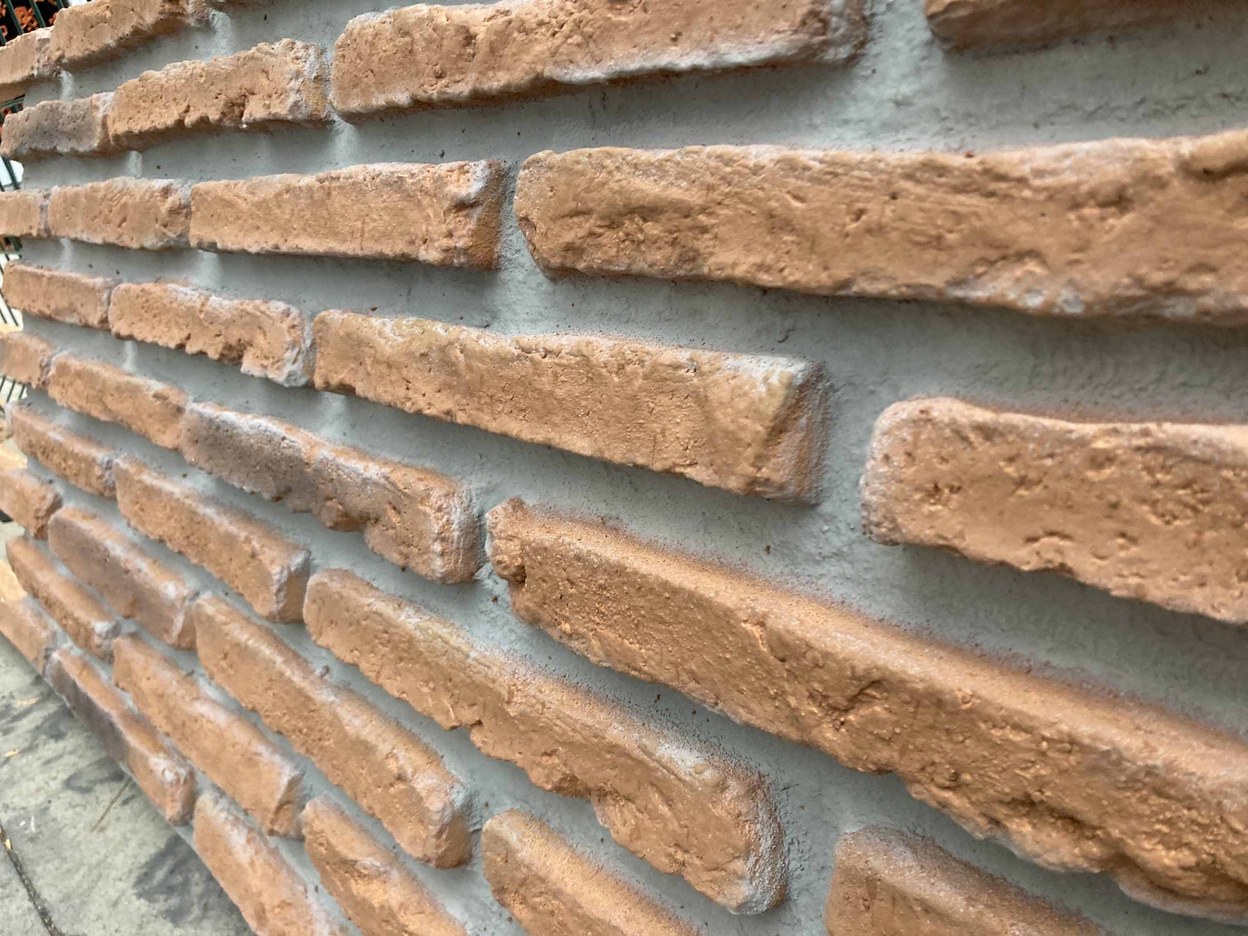 roma2 Roma Brick Naranja – İç ve Dış Mekan için (Poliüretan) 3B Tuğla Görünümlü Duvar Paneli (117 cm x 52 cm) - Görsel 4