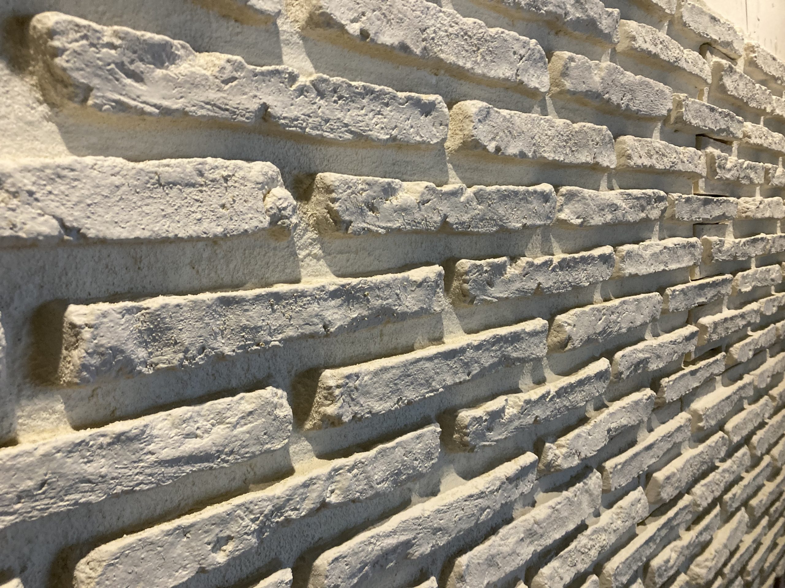 romablancura Roma Brick Blancura – İç ve Dış Mekan için (Poliüretan) 3B Tuğla Görünümlü Duvar Paneli (128 cm x 57 cm) - Görsel 4