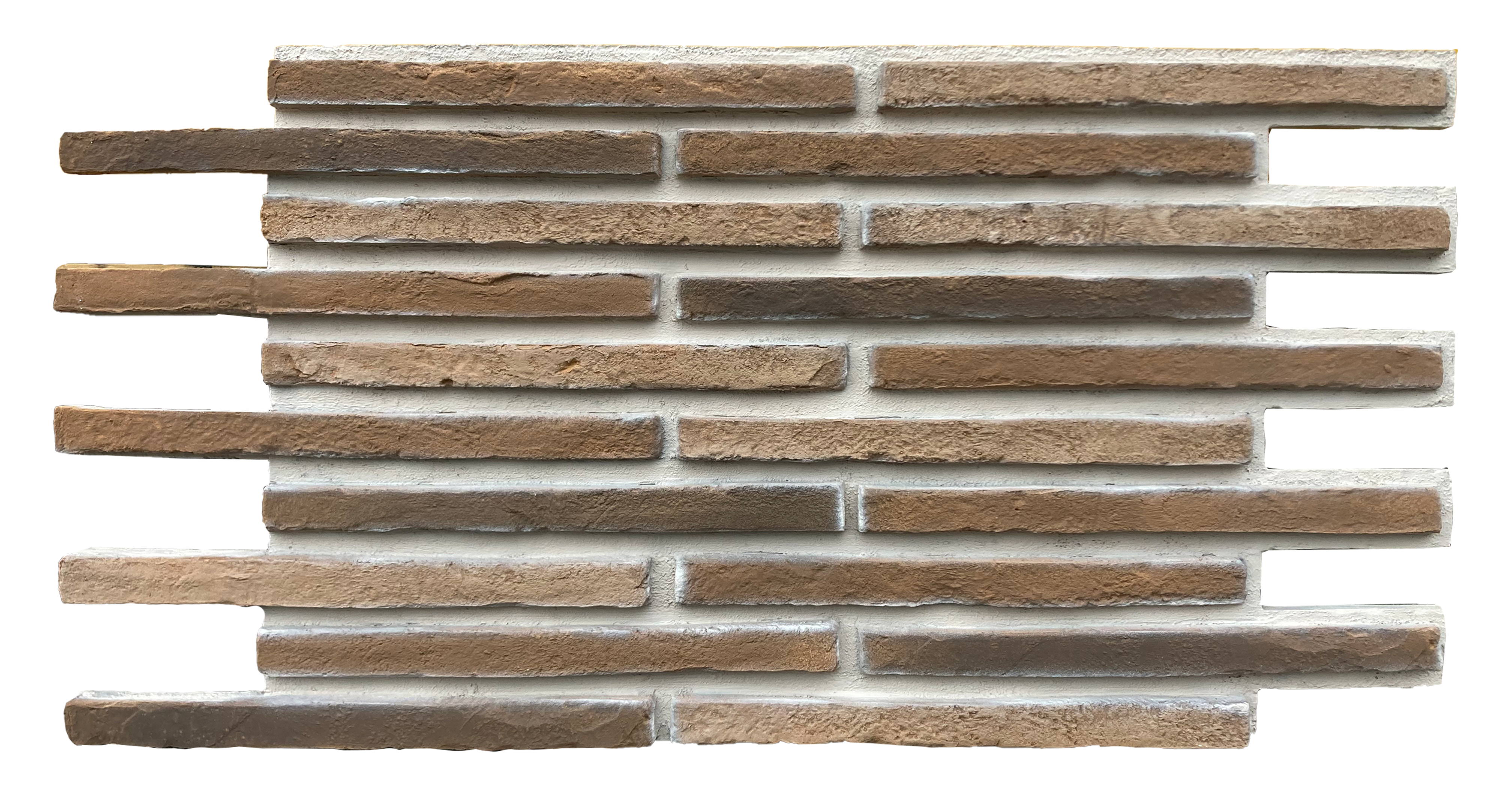 suelo Varilla Suelo – İç ve Dış Mekan için (Poliüretan) 3B Tuğla Görünümlü Duvar Paneli (104 cm x 62 cm) - Görsel 1