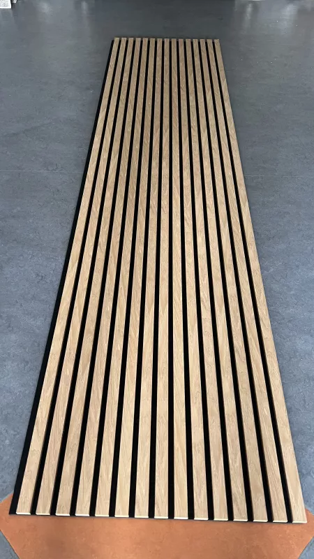 Eiche_04_800x800 Akustik Panel 244x60 - Gerçek Ahşap Lamel Ses Yalıtımlı - Açık Kahve No2 - Görsel 11