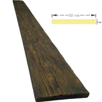 22’lik Ahşap Görünümlü Poliüretan Kalas