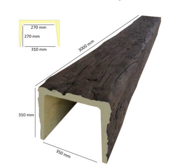35’lik Poliüretan Ahşap Tavan Kirişi