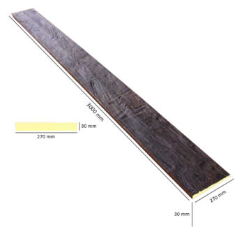 27’lik Ahşap Görünümlü Sert Köpük