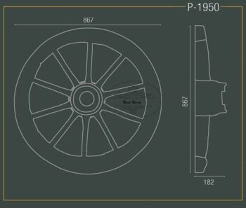 Poliüretan Ahşap Tekerlek - Görsel 5